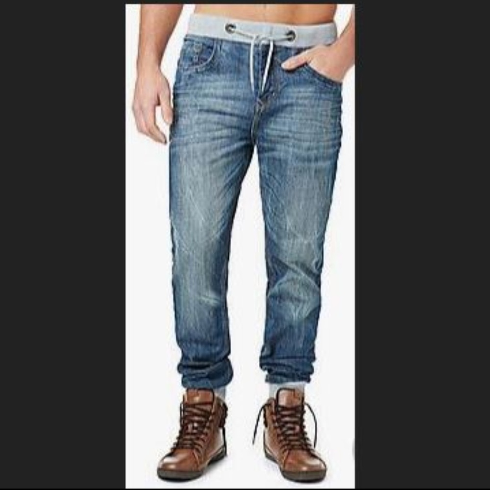Buffalo David Bitton Fred-X Dropped Crotch Jeans